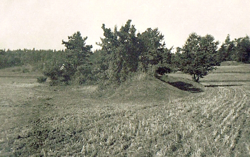 Halden einer Farberdegrube 1952. © Erwin Neupert, Archiv Norbert Wilterius.