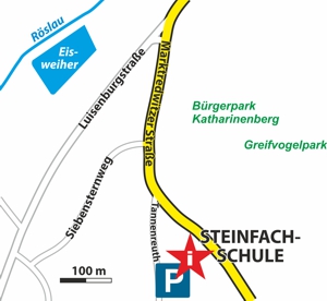 Orientierungskarte Steinzentrum